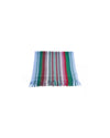 Geometric Pattern Fringed Scarf One Size Men