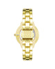 Classic Gold Metal Analog Womens Quartz Watch One Size Women