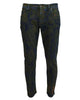 New Dolce &amp; Gabbana Skinny Denim Pants with Logo Details 44 IT Men