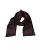 Logo Fringed Scarf One Size Men