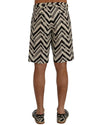 Dolce &amp; Gabbana Casual Striped Shorts 52 IT Men