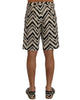 Dolce &amp; Gabbana Casual Striped Shorts 52 IT Men