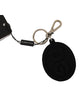 Dolce &amp; Gabbana Keychain &amp; Bag Charm with Logo Engraved Metal Hardware One Size Men