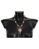 Dolce &amp; Gabbana Gold Crystal Statement Charm Necklace One Size Women