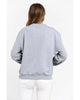 Oversized Round-neck Sweatshirt with Maxi Lettering L Women