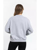 Oversized Round-neck Sweatshirt with Maxi Lettering S Women