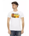 Short Sleeve T-shirt with Front Print L Men