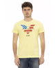 Short Sleeve T-shirt with Front Print 2XL Men