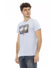 Short Sleeve T-shirt with Front Print XL Men