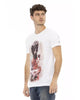 Short Sleeve T-shirt with Front Print L Men