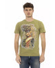 Short Sleeve T-shirt with Front Print L Men