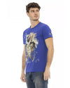 Short Sleeve T-shirt with Front Print XL Men