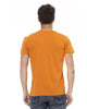 Printed Short Sleeve T-shirt with Round Neck S Men