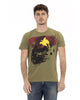 Short Sleeve T-shirt with Front Print L Men