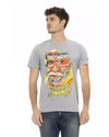 Short Sleeve T-shirt with Front Print L Men