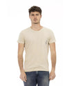 Short Sleeve T-shirt with Chest Pocket Print L Men