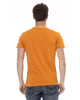 Short Sleeve T-shirt with Front Print 3XL Men