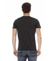 Front Print Short Sleeve T-shirt 2XL Men