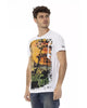 Short Sleeve T-shirt with Front Print XL Men