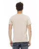 Short Sleeve T-shirt with Round Neck - Front Print M Men