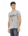 Short Sleeve T-shirt with Front Print M Men