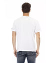 Short Sleeve T-shirt with Front Print 2XL Men