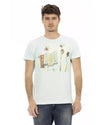 Short Sleeve T-shirt with Front Print M Men