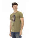 Short Sleeve T-shirt with Front Print XL Men