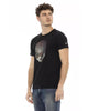 Short Sleeve T-shirt with Front Print M Men