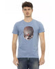 Short Sleeve T-shirt with Front Print L Men