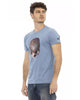 Short Sleeve T-shirt with Front Print L Men