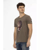 Short Sleeve T-shirt with Front Print L Men