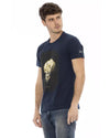 Short Sleeve T-shirt with Front Print 2XL Men