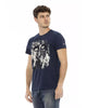 Short Sleeve T-shirt with Front Print M Men