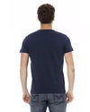 Short Sleeve T-shirt with Front Print 2XL Men