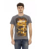 Short Sleeve T-shirt with Front Print L Men