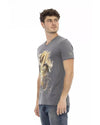 Short Sleeve T-shirt with V-neck L Men