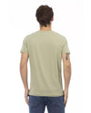 Printed V-neck Short Sleeve T-shirt 2XL Men