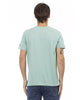 Front Print V-Neck Short Sleeve T-shirt M Men