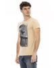 Short Sleeve T-shirt with Front Print XL Men