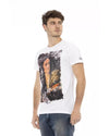 Front Print Short Sleeve T-Shirt XL Men