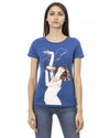 Short Sleeve T-shirt with Front Print M Women