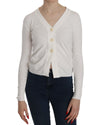 BYBLOS V-neck Long Sleeve Cropped Cardigan Blouse S Women