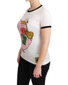 Dolce &amp; Gabbana Year of the Pig Crewneck T-shirt 36 IT Women