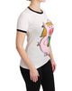 Dolce &amp; Gabbana Year of the Pig Crewneck T-shirt 38 IT Women