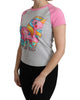 Moschino Couture Crew Neck T-shirt with My Little Pony Motif 38 IT Women