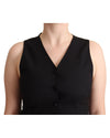 Gorgeous Dolce &amp; Gabbana Vest Top with Button Fastening 38 IT Women