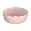 2020 Matte Pink Round 360 mm Dia top counter basin porcelain sink