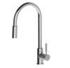 2023 Brushed Nickel Pull out Kitchen tap solid stainless steel made