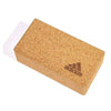 Adidas Yoga Cork Block Home Gym Fitness Exercise Pilates Tool Brick - Brown